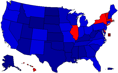 Mock Election 2008 Map