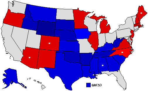 Senate Prediction Map