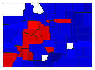 1904 Colorado County Map of General Election Results for Attorney General