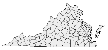 1996 Virginia County Map of Republican Primary Election Results for President
