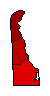 2006 Delaware County Map of General Election Results for Senator