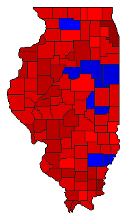 2006 Illinois County Map of General Election Results for Comptroller General
