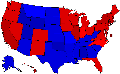 2008  County Map of General Election Results for President