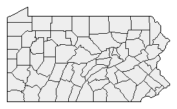 2018 Pennsylvania County Map of Democratic Primary Election Results for Senator