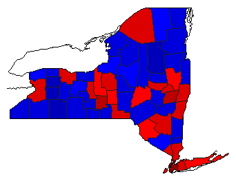 2006 New York County Map of General Election Results for Attorney General
